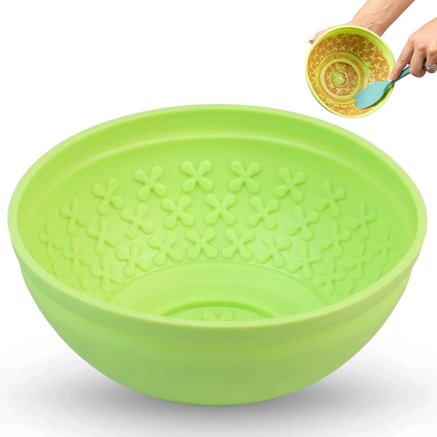 IQ Treat Lick Mat โ Slow Feeder for Dogs & Cats | Fun, Enriching Puzzle Mat for Anxiety Relief & Healthy Eating