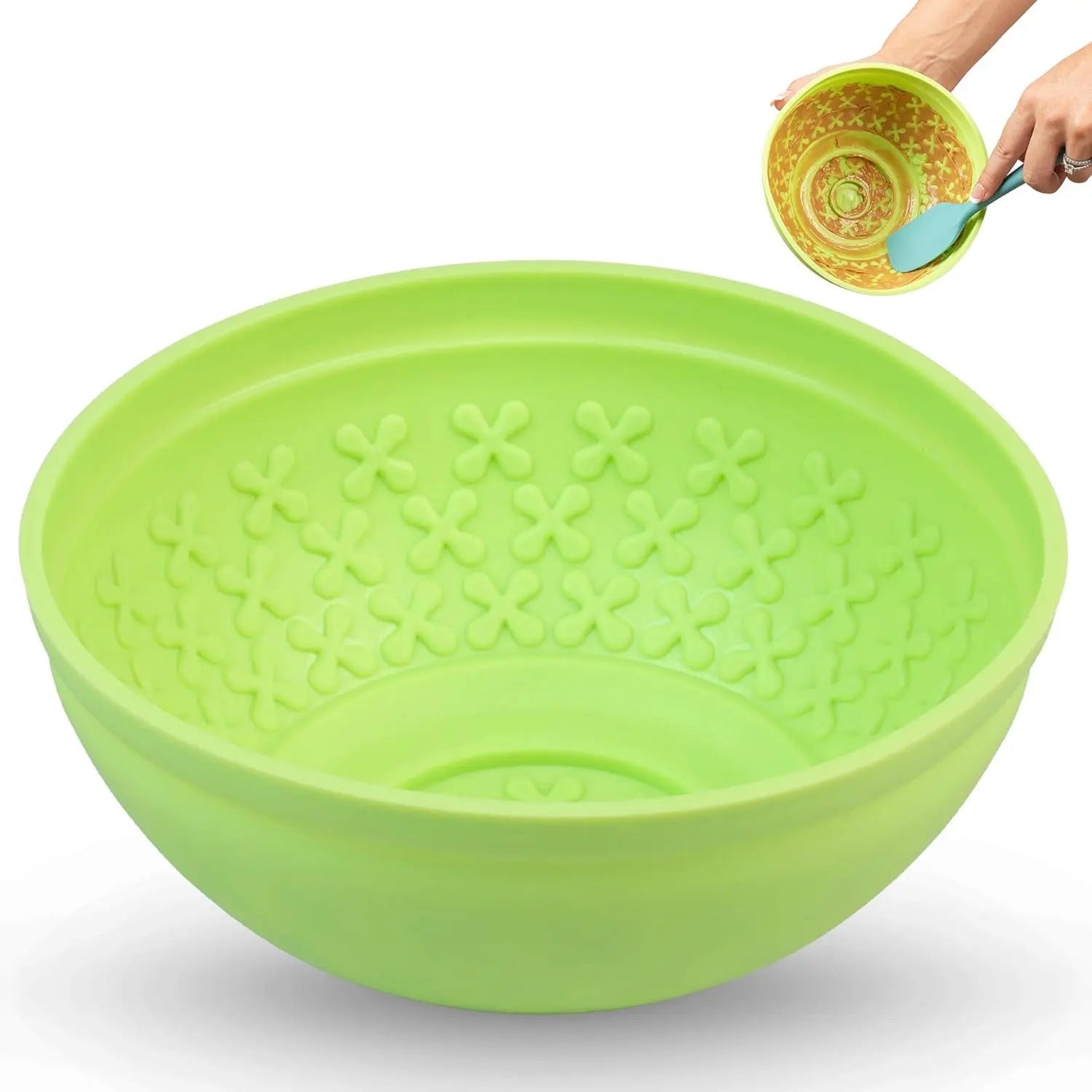 IQ Treat Lick Mat โ Slow Feeder for Dogs & Cats | Fun, Enriching Puzzle Mat for Anxiety Relief & Healthy Eating