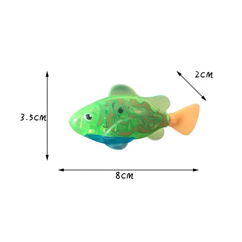 🐾🐟 Cat Interactive Electric Fish Toy | Indoor Play | Swimming Robot Fish with LED Light | Pet Toy for Cats & Dogs 🎣🐱🐶