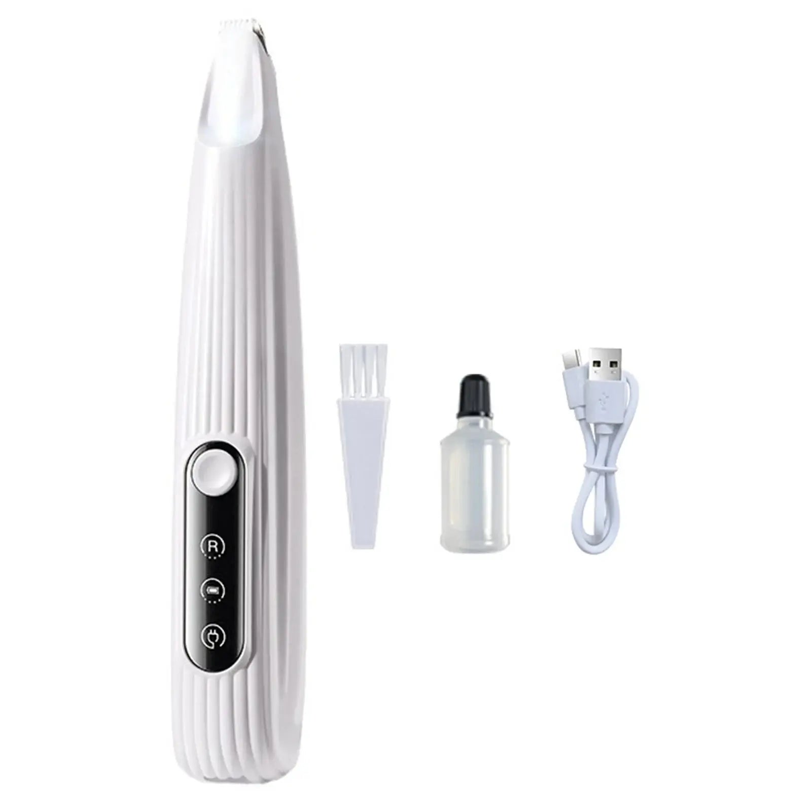 Portable Electric Dog Grooming Clippers - Waterproof, Precise Paw Trimmer with LED Display