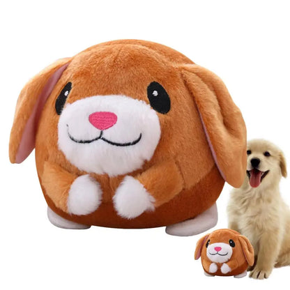 Your Dog’s New Best Friend – Interactive Bouncing Plush Toy with Squeaks, Jumps & Endless Fun!