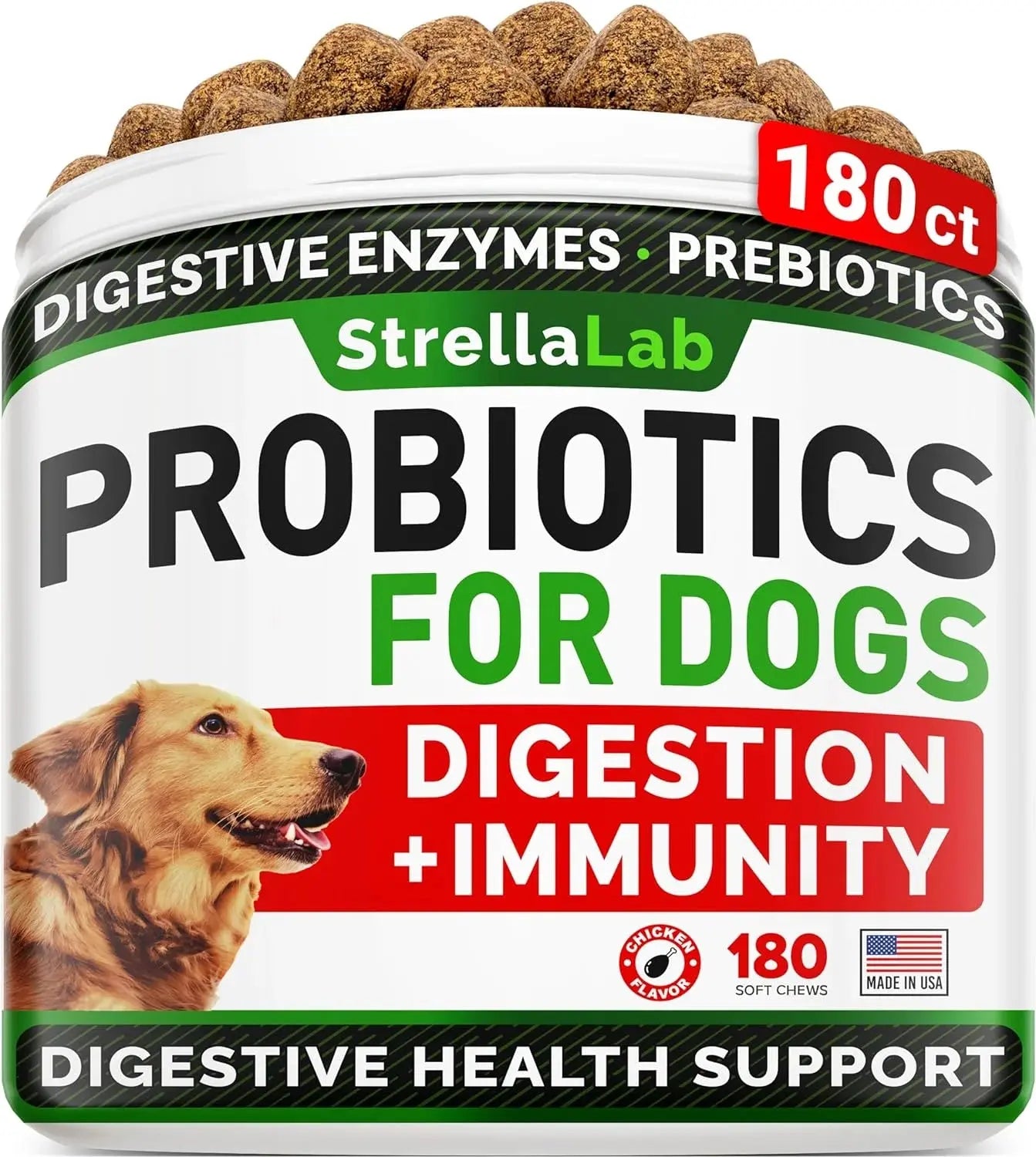 Probiotics for Dogs, 120 Chews