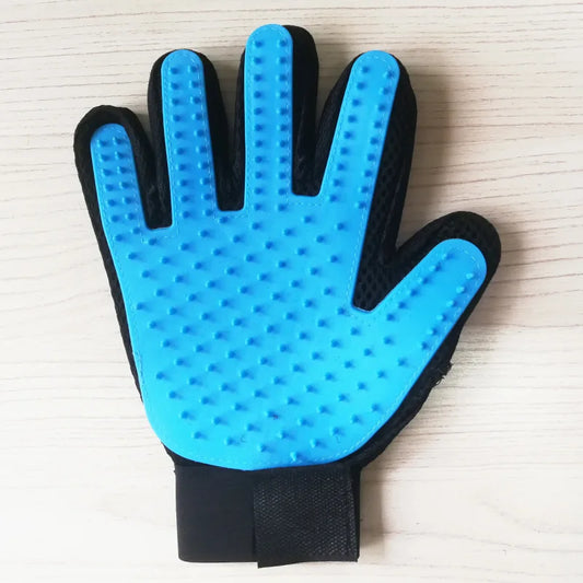 Pet Glove Cat Grooming Glove Cat Hair Deshedding Brush Gloves Dog Comb for Cats Bath Hair Remover Clean Massage Brush for Animal