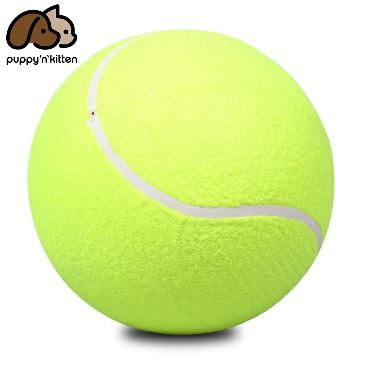 Jumbo 9.5" Tennis Ball for Large Dogs: Ultimate Pet Play Toy