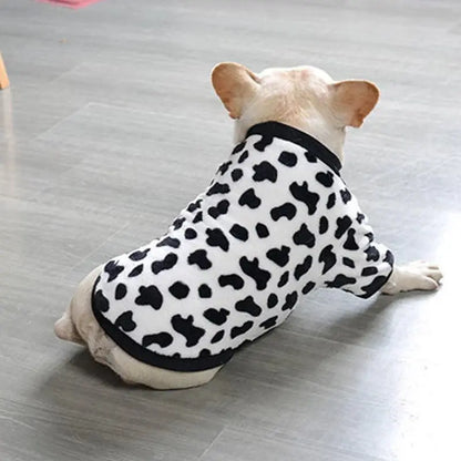 French Plush Pajamas for Fashionable Pets