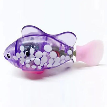 🐾🐟 Cat Interactive Electric Fish Toy | Indoor Play | Swimming Robot Fish with LED Light | Pet Toy for Cats & Dogs 🎣🐱🐶