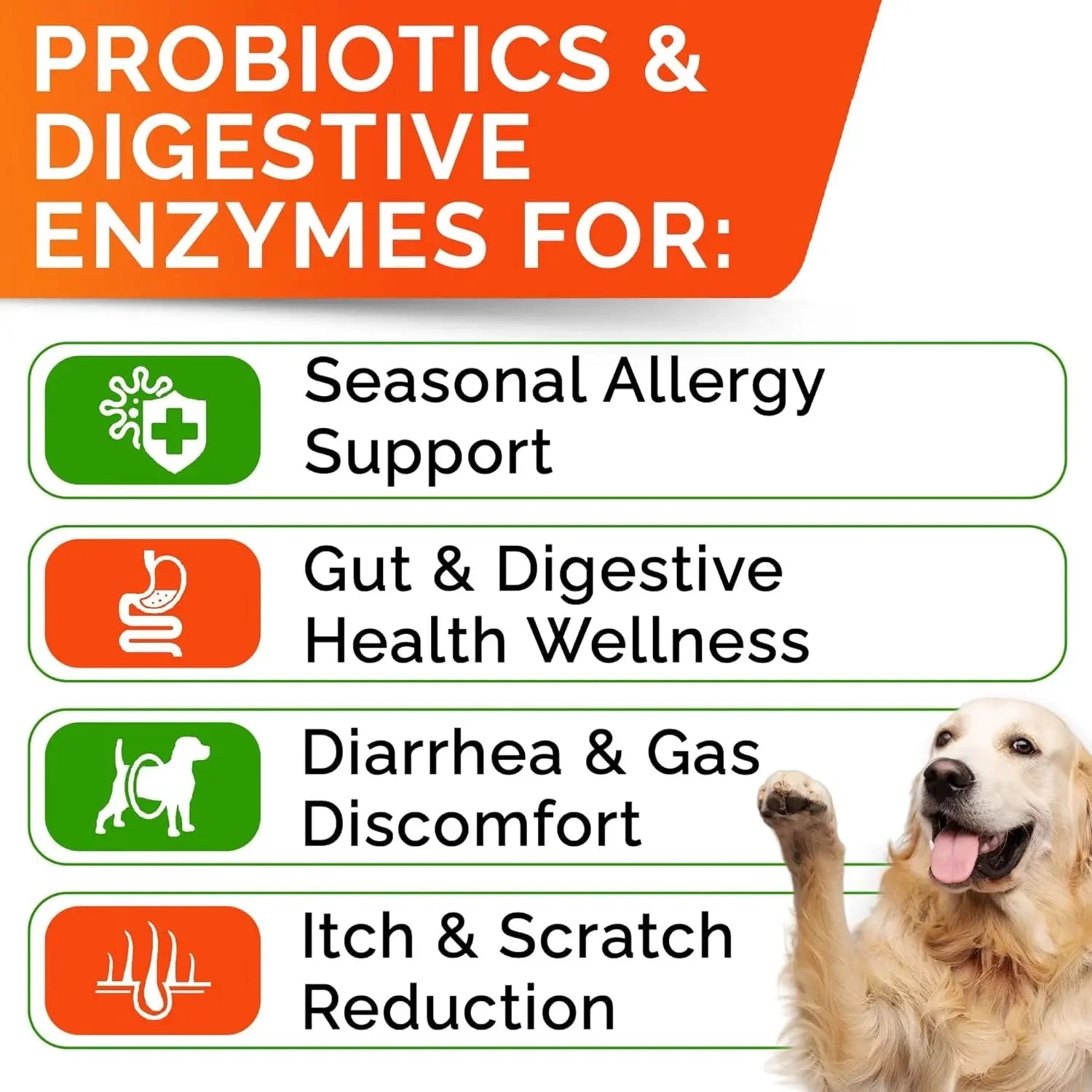 Probiotics for Dogs, 120 Chews