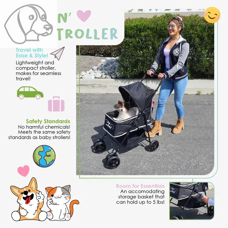 Rollin Pet Stroller