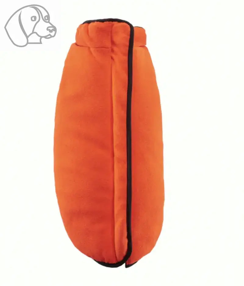 Reversible Water Resistant Padded Poly Coat with Fleece Lining for Dogs